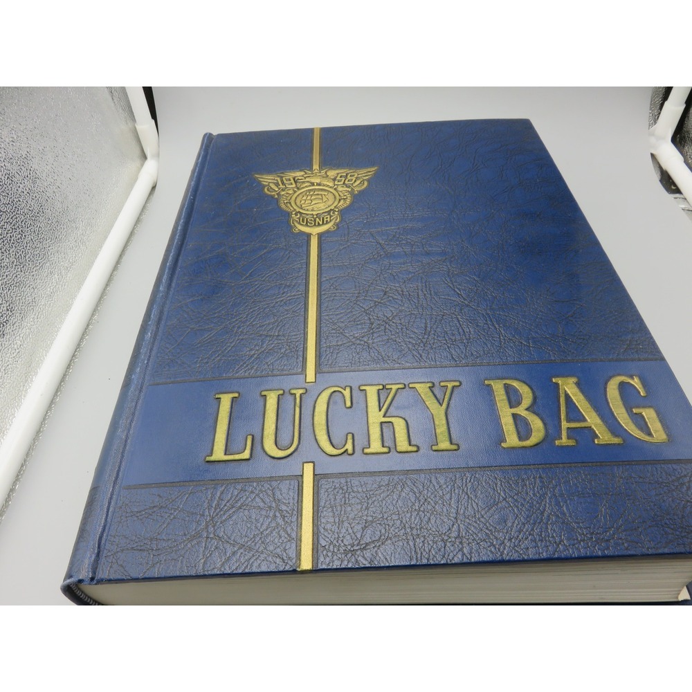 1958 US Naval Academy Lucky Bag Yearbook USNA John McCain Bruce McCandless Jr